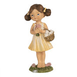 Clayre & Eef | Decoratie kind Geel 6x4x13 cm | 6PR5028 Clayre & Eef | Decoratie kind Geel 6x4x13 cm | 6PR5028