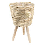 Clayre & Eef | Bloempot Binnen Bruin, Beige ø 22x33 cm | 6RO0573 Clayre & Eef | Bloempot Binnen Bruin, Beige ø 22x33 cm | 6RO0573
