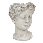 Clayre & Eef | Bloempot Binnen Grijs 16x15x21 cm | 6TE0291M Clayre & Eef | Bloempot Binnen Grijs 16x15x21 cm | 6TE0291M