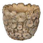 Clayre & Eef | Bloempot Binnen Grijs ø 16x15 cm | 6TE0359L Clayre & Eef | Bloempot Binnen Grijs ø 16x15 cm | 6TE0359L