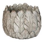 Clayre & Eef | Bloempot Binnen Grijs ø 19x16 cm | 6TE0368M Clayre & Eef | Bloempot Binnen Grijs ø 19x16 cm | 6TE0368M