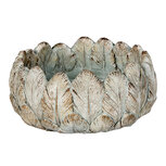 Clayre & Eef | Bloempot Binnen Grijs ø 20x10 cm | 6TE0369 Clayre & Eef | Bloempot Binnen Grijs ø 20x10 cm | 6TE0369