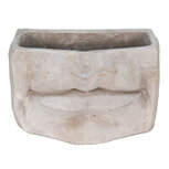 Clayre & Eef | Bloempot Binnen Mond Grijs 21x13x14 cm | 6TE0389S Clayre & Eef | Bloempot Binnen Mond Grijs 21x13x14 cm | 6TE0389S