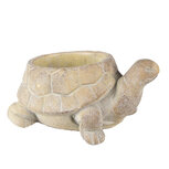 Clayre & Eef | Bloempot schildpad Binnen Beige 22x16x10 cm | 6TE0458 Clayre & Eef | Bloempot schildpad Binnen Beige 22x16x10 cm | 6TE0458