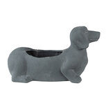 Clayre & Eef | Bloempot Binnen Grijs 30x12x16 cm | 6TE0479 Clayre & Eef | Bloempot Binnen Grijs 30x12x16 cm | 6TE0479