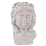 Clayre & Eef | Bloempot Binnen Grijs 20x17x30 cm | 6TE0486 Clayre & Eef | Bloempot Binnen Grijs 20x17x30 cm | 6TE0486