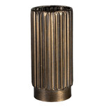 Clayre & Eef | Vaas Goudkleurig ø 11x23 cm | 6Y4326 Clayre & Eef | Vaas Goudkleurig ø 11x23 cm | 6Y4326