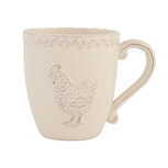 Clayre & Eef | Servies Mok Beige 13x9x10 cm / 225 ml | CHRMU Clayre & Eef | Servies Mok Beige 13x9x10 cm / 225 ml | CHRMU