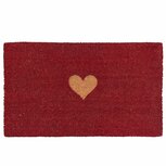 Clayre & Eef | Deurmat Binnen Rood 75x45x1 cm | MC126 Clayre & Eef | Deurmat Binnen Rood 75x45x1 cm | MC126