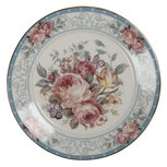 Clayre & Eef | Servies Ontbijtbord Wit ø 21x2 cm | PECDP Clayre & Eef | Servies Ontbijtbord Wit ø 21x2 cm | PECDP