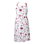 Clayre & Eef | Keukenschort Wit, Roze, Groen 70x85 cm | RUR41 Clayre & Eef | Keukenschort Wit, Roze, Groen 70x85 cm | RUR41