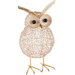 Dekoratief | Uil op pootjes 'Tanguy', goud, metaal, 15x13x27cm | A245146 Dekoratief | Uil op pootjes 'Tanguy', goud, metaal, 15x13x27cm | A245146
