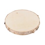 Dekoratief | Deco plankje rond, naturel, hout, 25x25x2cm | A245825 Dekoratief | Deco plankje rond, naturel, hout, 25x25x2cm | A245825
