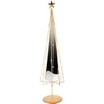 Dekoratief | Deco boom, goud, LED, 16x16x60cm | A245871 Dekoratief | Deco boom, goud, LED, 16x16x60cm | A245871
