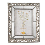 Clayre & Eef | Fotolijst Zilverkleurig 17x2x22 cm / 10x15 cm | 2F1135 Clayre & Eef | Fotolijst Zilverkleurig 17x2x22 cm / 10x15 cm | 2F1135
