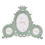 Clayre & Eef | Fotolijst Groen 24x2x20 cm / 9x13 / ø 5 cm (2) | 2F1197 Clayre & Eef | Fotolijst Groen 24x2x20 cm / 9x13 / ø 5 cm (2) | 2F1197