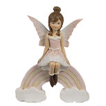 Clayre & Eef | Decoratie elf Roze 9x3x11 cm | 6PR4225 Clayre & Eef | Decoratie elf Roze 9x3x11 cm | 6PR4225