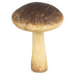 Clayre & Eef | Decoratie Paddenstoel Bruin ø 9x12 cm | 6PR4326 Clayre & Eef | Decoratie Paddenstoel Bruin ø 9x12 cm | 6PR4326