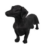 Clayre & Eef | Decoratie Beeld Hond Zwart 37x11x23 cm | 6PR5070 Clayre & Eef | Decoratie Beeld Hond Zwart 37x11x23 cm | 6PR5070