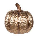 Clayre & Eef | Decoratie Pompoen Goudkleurig ø 17x17 cm | 6CE1802 Clayre & Eef | Decoratie Pompoen Goudkleurig ø 17x17 cm | 6CE1802
