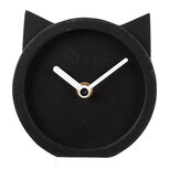 Clayre & Eef | Tafelklok Zwart 12x5x13 cm / 1xAA | 6KL0822 Clayre & Eef | Tafelklok Zwart 12x5x13 cm / 1xAA | 6KL0822