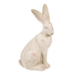 Clayre & Eef | Decoratie Beeld Konijn Beige 19x15x35 cm | 6TE0544 Clayre & Eef | Decoratie Beeld Konijn Beige 19x15x35 cm | 6TE0544
