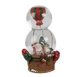 Clayre & Eef | Sneeuwbol met muziek Kerstma Rood Groen 12x10x21 cm | 65768 Clayre & Eef | Sneeuwbol met muziek Kerstma Rood Groen 12x10x21 cm | 65768