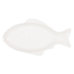 Clayre & Eef | Kom Vis Wit 48x26x5 cm / 925 ml | 6CEBO0199L Clayre & Eef | Kom Vis Wit 48x26x5 cm / 925 ml | 6CEBO0199L