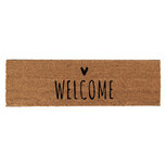 Clayre & Eef | Deurmat bruin zwart 75x22x2 cm | MC259 Clayre & Eef | Deurmat bruin zwart 75x22x2 cm | MC259
