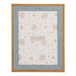 Clayre & Eef | Fotolijst Blauw Bruin 19x2x24 cm / 15x20 cm | 2F1261L Clayre & Eef | Fotolijst Blauw Bruin 19x2x24 cm / 15x20 cm | 2F1261L