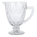 Clayre & Eef | Schenkkan Transparant 20x15x20 cm / 1000 ml | 6GL5045 Clayre & Eef | Schenkkan Transparant 20x15x20 cm / 1000 ml | 6GL5045