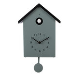 Clayre & Eef | Wandklok Groen Zwart 20x10x26 cm / 3xAA | 6KL0838GR Clayre & Eef | Wandklok Groen Zwart 20x10x26 cm / 3xAA | 6KL0838GR