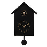 Clayre & Eef | Wandklok Zwart 20x10x26 cm / 3xAA | 6KL0838Z Clayre & Eef | Wandklok Zwart 20x10x26 cm / 3xAA | 6KL0838Z