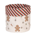 Clayre & Eef | Broodmandje Beige Bruin ø 15x16 cm | CGM50 Clayre & Eef | Broodmandje Beige Bruin ø 15x16 cm | CGM50
