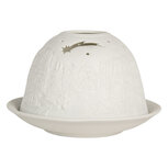 Clayre & Eef | Theelichthouder Wit ø 12x8 cm | 6CE2208 Clayre & Eef | Theelichthouder Wit ø 12x8 cm | 6CE2208