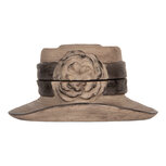 Clayre & Eef | Sieradendoos Hoed Bruin ø 22x11 cm | 6PR5545 Clayre & Eef | Sieradendoos Hoed Bruin ø 22x11 cm | 6PR5545