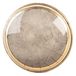 Clayre & Eef | Deurknop Grijs Goudkleurig ø 3x3 cm / S3 cm | 66281G Clayre & Eef | Deurknop Grijs Goudkleurig ø 3x3 cm / S3 cm | 66281G