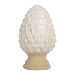 Clayre & Eef | Decoratie Dennenappel Beige ø 9x15 cm | 6CE2179 Clayre & Eef | Decoratie Dennenappel Beige ø 9x15 cm | 6CE2179