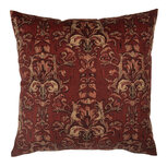 Clayre & Eef | Kussenhoes Rood Geel 45x45 cm | KT021.427 Clayre & Eef | Kussenhoes Rood Geel 45x45 cm | KT021.427