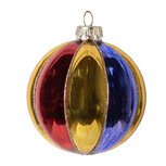 Clayre & Eef | Kerstbal Meerkleurig ø 8x8 cm | 6GL5101 Clayre & Eef | Kerstbal Meerkleurig ø 8x8 cm | 6GL5101
