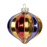 Clayre & Eef | Kerstbal Meerkleurig ø 8x8 cm | 6GL5102 Clayre & Eef | Kerstbal Meerkleurig ø 8x8 cm | 6GL5102