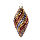 Clayre & Eef | Kerstbal Meerkleurig ø 6x13 cm | 6GL5103 Clayre & Eef | Kerstbal Meerkleurig ø 6x13 cm | 6GL5103