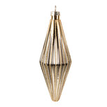 Clayre & Eef | Kerstbal Goudkleurig ø 5x15 cm | 6GL5114 Clayre & Eef | Kerstbal Goudkleurig ø 5x15 cm | 6GL5114