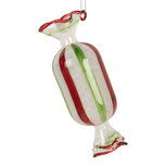 Clayre & Eef | Kersthanger Wit Rood ø 5x13 cm | 6GL5277 Clayre & Eef | Kersthanger Wit Rood ø 5x13 cm | 6GL5277