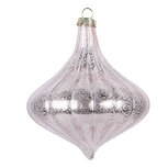 Clayre & Eef | Kerstbal Roze ø 10x10 cm | 6GL5145 Clayre & Eef | Kerstbal Roze ø 10x10 cm | 6GL5145