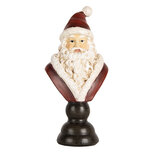 Clayre & Eef | Kerstdecoratie Kerstman Rood Wit 7x5x15 cm | 6PR5674 Clayre & Eef | Kerstdecoratie Kerstman Rood Wit 7x5x15 cm | 6PR5674