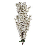 Clayre & Eef | Decoratie tak met bloemen Beige Groen 15x10x100 cm | 5PL0168BE Clayre & Eef | Decoratie tak met bloemen Beige Groen 15x10x100 cm | 5PL0168BE